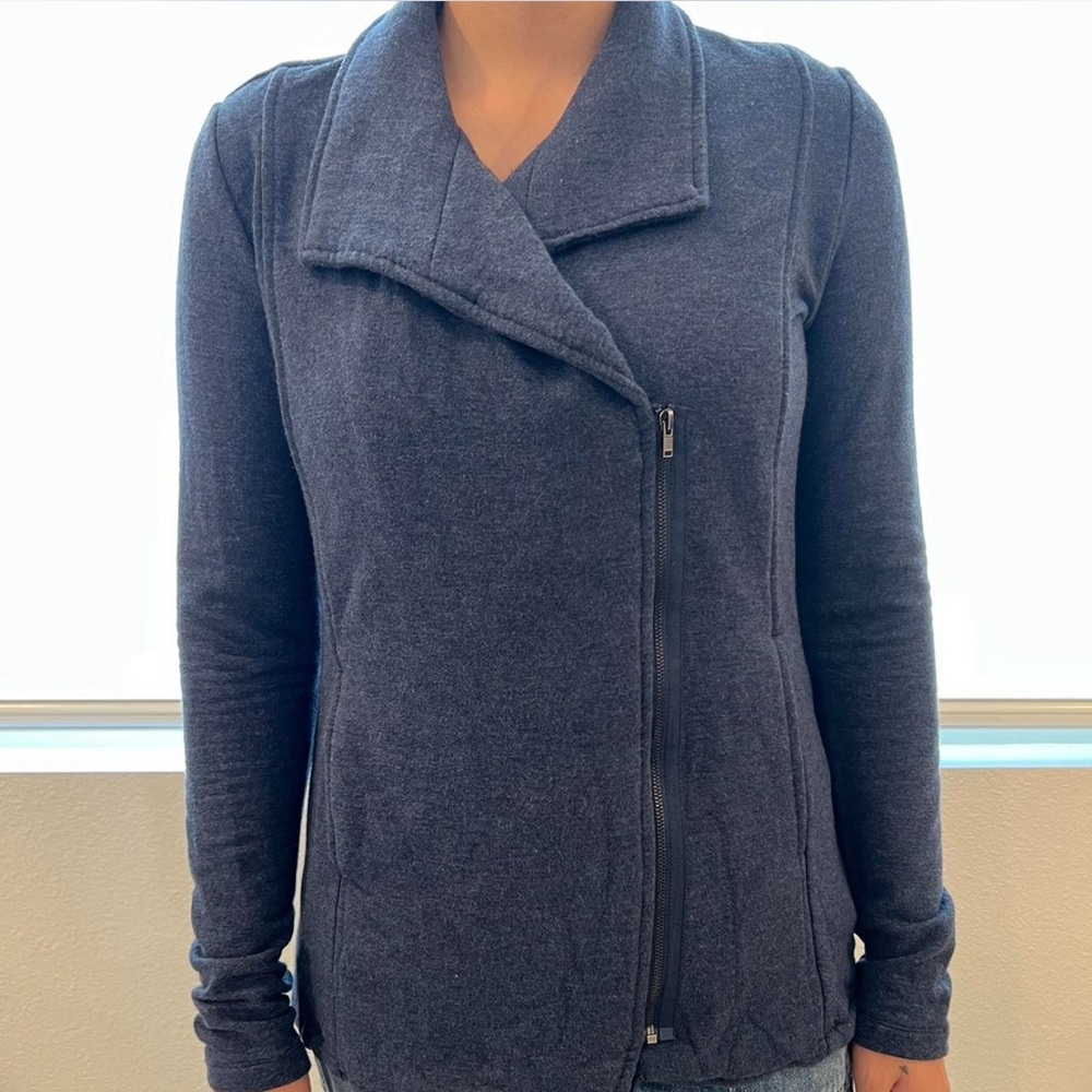 Bordeaux Women's Sweater Jacket in Blue color tone - Picture 1 of 3